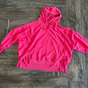 Women's Pink Hoodie Sweater